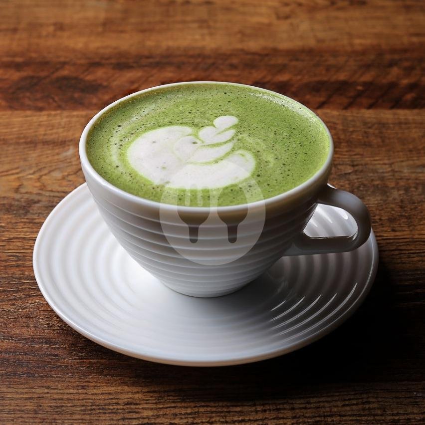 Green Tea Latte menu Waroenk Assyukur, Tamansari