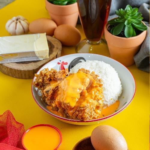Paha Atas / Dada Crispy menu Ayam Semok, Klojen