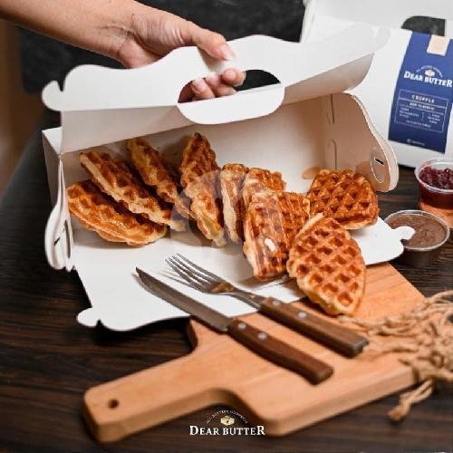 3 Pcs Croffle Choco menu Dear Butter Cimanuk 12 Surabaya