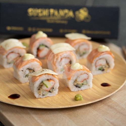 Salmon X Tuna menu Sushi Panda, Kopo