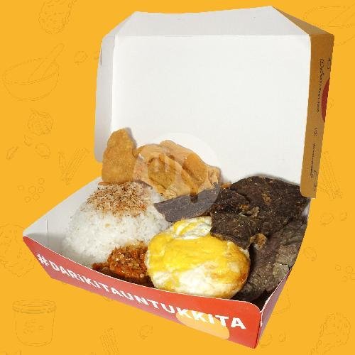 NK 7 (NASI KULIT + PARU + UDANG) menu Nasi Kulit Kita, Citraland