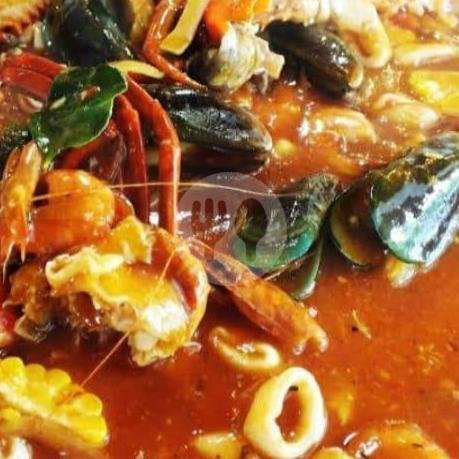 Ikan Kakap Laut Bumbu Lada Hitam menu Omah Seafood, Podosugih