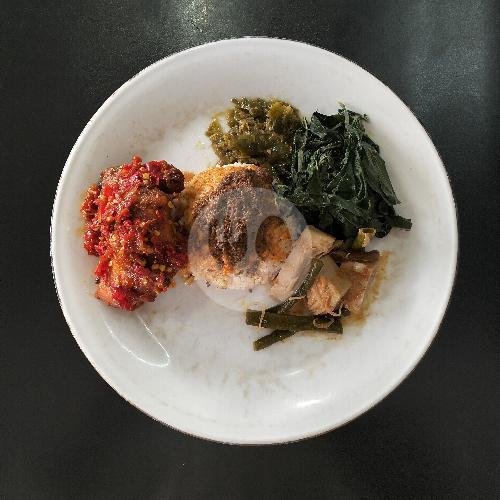 Nasi Perkedel menu Rm Padang Roda Baru38, PARHON