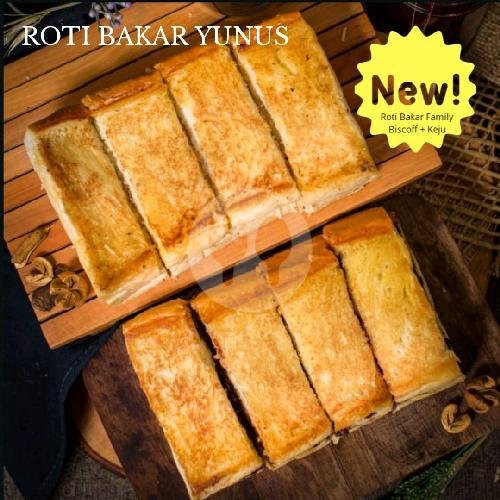 Roti Bakar Family Double Biscoff menu Roti Bakar Yunus, Cicendo