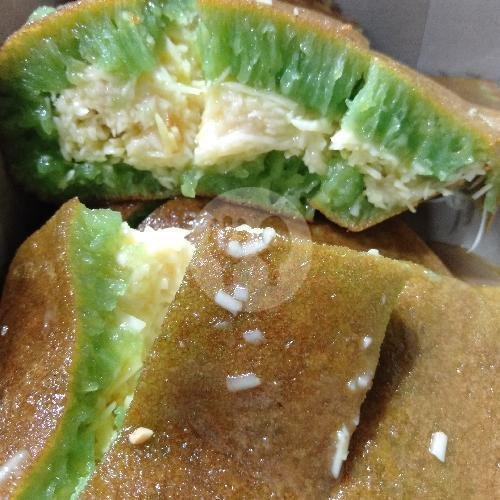 Pandan Keju menu Martabak Bangka Aphin, Pademangan