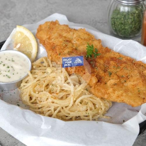 Fish Butter Rice Sambal Garlic (Reg) menu Fish Lab, Duren Sawit