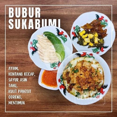 Bubur Ayam Sukabumi menu Kedai Bubur Kentjana, Moh Toha