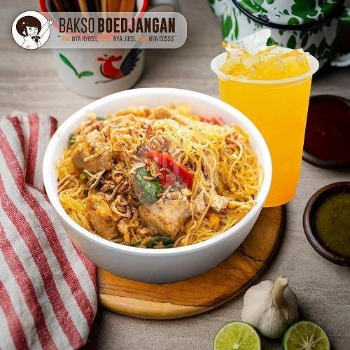 Mie Goreng Urat Boedjangan menu Bakso Boedjangan, Rest Area KM 57