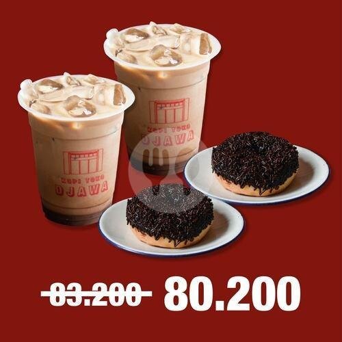 Lebih Hemat! Es Kopi Polos + Banana Cheese Bread menu Kopi Toko Djawa, Menteng