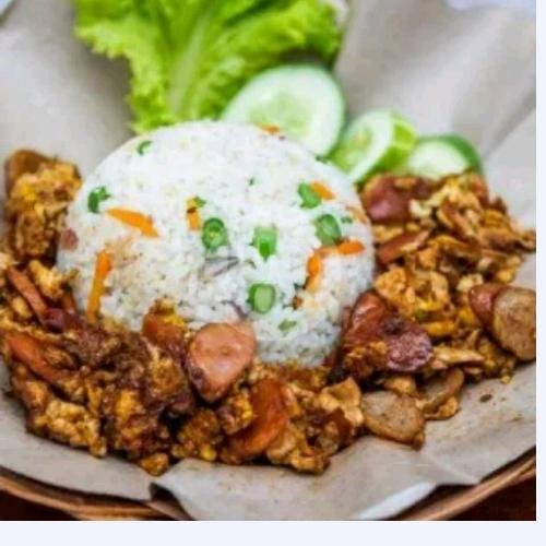 nasi goreng jumbo+telor dadar menu Nasi Goreng santai Bank DKI