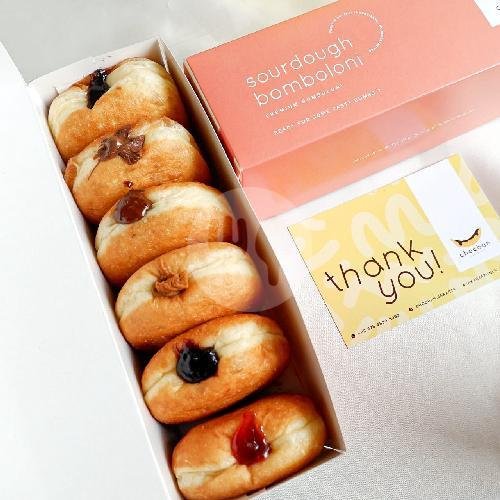Bomboloni 1 Box Isi 6 menu Chocban Jakarta X Moment Ngopi, Senopati