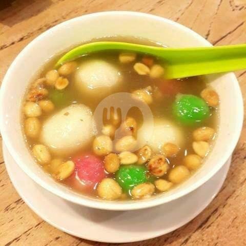 Wedang Ronde Susu menu Angkringan Cah Solo, Cilandak