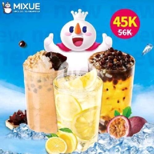 Paket 2 menu Mixue Fatahillah, Weru