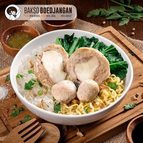 Paket Bakso Besar Pedas menu Bakso Boedjangan, Cempaka Putih
