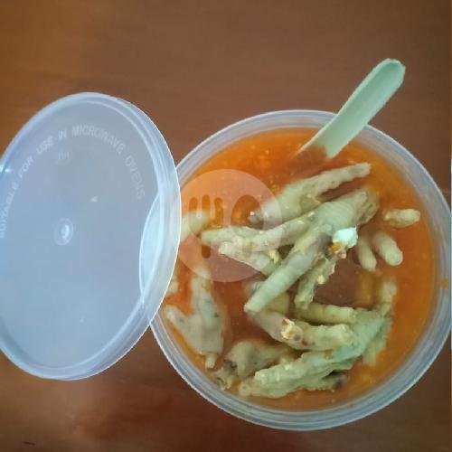Seblak Loker ( Cilok Ceker) menu Waroeng Asheeblak, Gagak