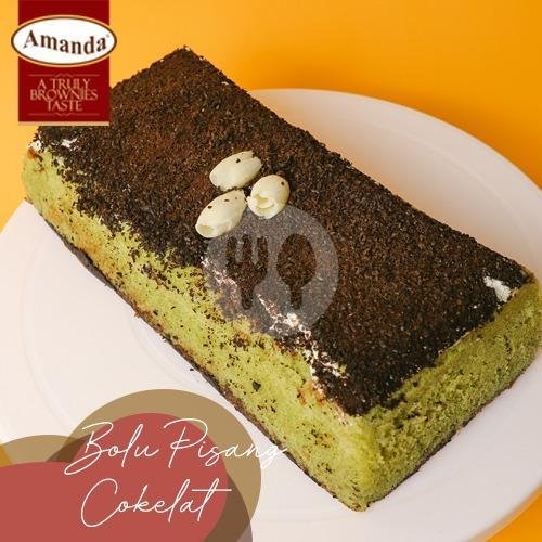 Bolu Lapis Talas menu Amanda Brownies, HR Muhammad