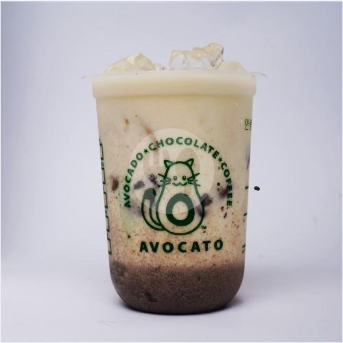 Ice Melk Tea menu Avocato Spesial Alpukat Kocok, Cokelat, & Kopi, UMY Tamantirto
