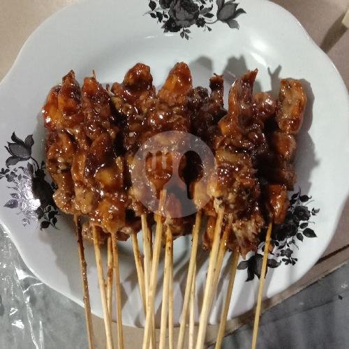 Sate Kambing + Nasi menu Sate Azzahra, Rungkut