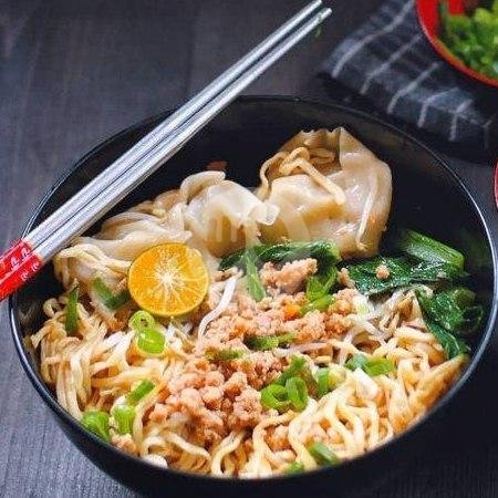 Mie Ayam Komplit menu Mie Ayam Bangka Afui, Sasana Budaya
