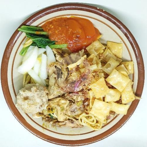 Mie Ayam Kuah Pentol dan Ceker menu Bakso dan Mie Ayam Bosnia, Waru