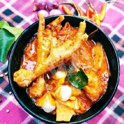 Seblak Ceker menu Kusuka Seblak, Dimsum Arasi, Sarimanah