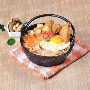 Seblak Komplit Topping Bakso menu Seblak Smaput 15A, Tebet