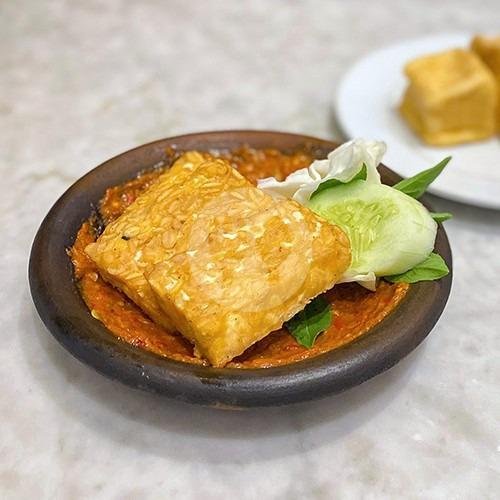 Tempe Bakar Penyet menu Warung Leko, Lotte Shopping Avenue