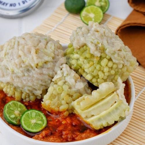 Kentang menu Baso Tahu Tulen Situ Indah, Buah Batu