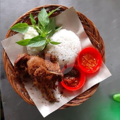 Bebek Rempah Dada ( Tanpa Nasi ) menu Ayam & Bebek Goreng Rempah Pak Roso, Babarsari