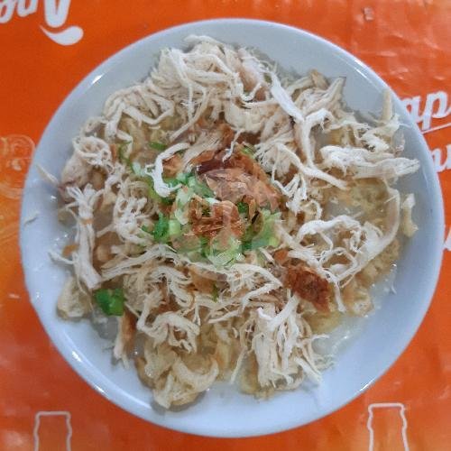 Bubur Ayam Telor Asin Rebus menu Bubur Ayam Ceria, Cendrawasih