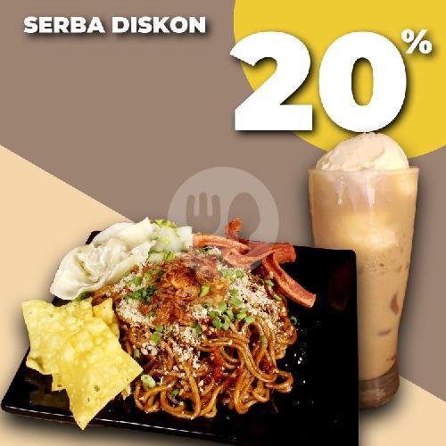Endhess 2 menu Es Duren dan Mie Pedes Pangmie Endhess, Gadang