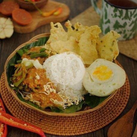 Nasi Pecel Rawon (Peron) menu Depot Bu Ima, Karang Empat Besar