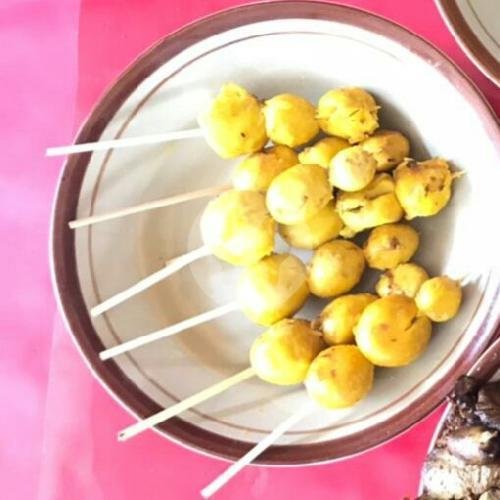 Sate Uritan menu Bubur Sop Ayam Kampung Mas Pelet