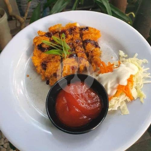 Chicken Katsu Saos Mentay menu Warung Uleg-Uleg, Gunungpati