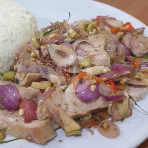 Samcan Teriyaki menu Kantin Qiu, Mekarwangi