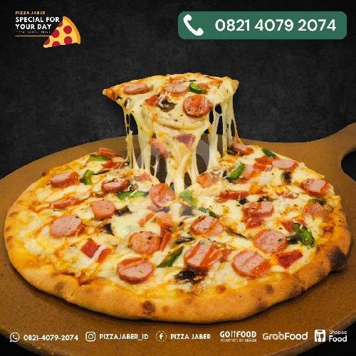 Beef Cheese Original menu Pizza Jaber, Gayungan