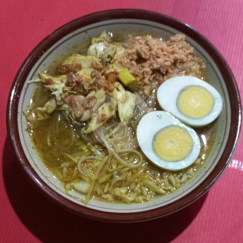 Soto Telor menu Soto Lamongan Hijroh