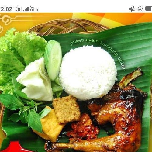 Paket Ayam kampung Goreng menu Warung Makan Ikan Bakar Wijaya, Limbangan Wetan
