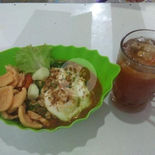 Mie Tarangah Rebus Level 1 + Naget +Bakso + Teh Es/Teh Hijau menu Mie Padeh Tarangah, Pagang Dalam Kurao