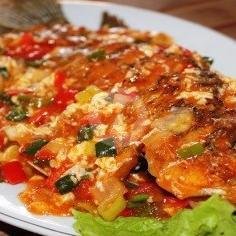 Gurame Saos Asam Manis menu Kauri Kitchen, Sukun