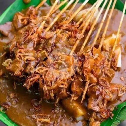 Sate Padang 10 Tusuk Tanpa Ketupat menu Sate Padang Salero Minang, Sunter