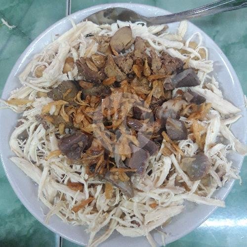 Bubur Ayam Komplit Ampela Saja menu Bubur Ayam Bang Jali