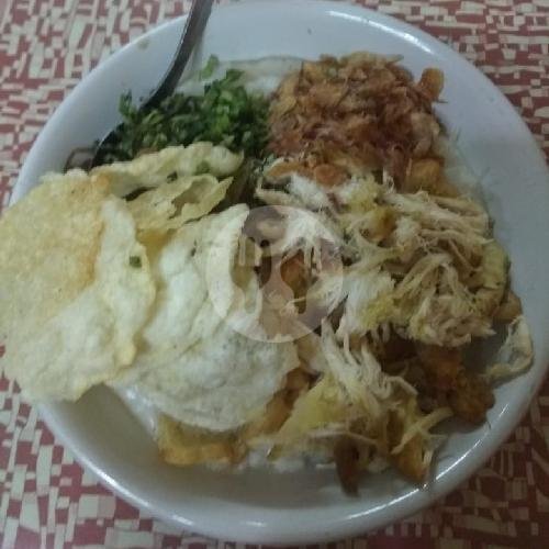 Bakso Jumbo + Tahu menu Bubur Ayam Mas Maun, Galaxi