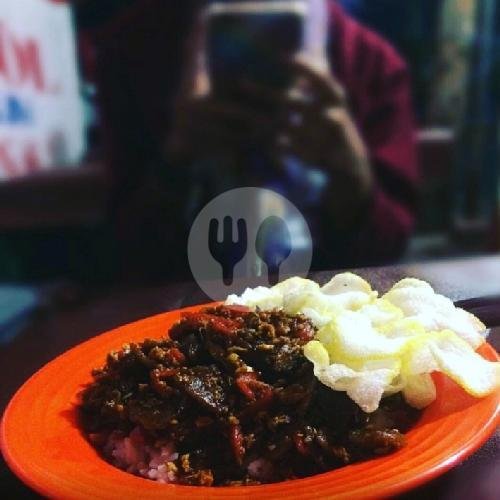 Ovaltin Hangat menu Nasi Gila Pangpol, Dharmawangsa