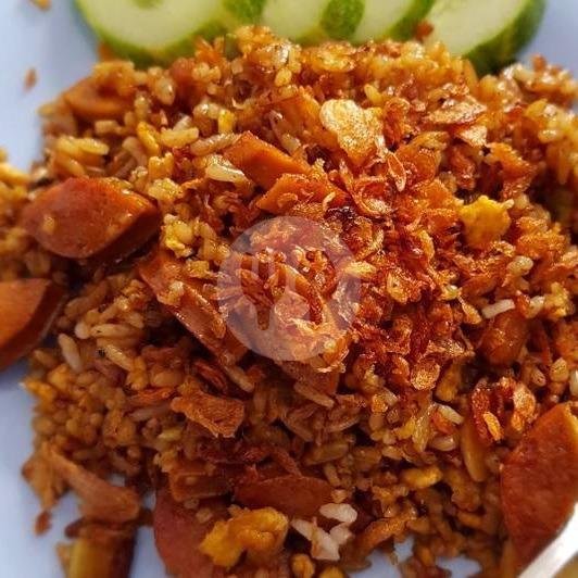 Nasi Goreng Pete menu Warung Ganas & Nasi Kulit Mercon, Gadung