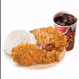 Pak Eko 2 menu Texas Chicken, Plaza Asia