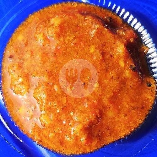 Ikan Asin menu Bubur Manado Sambal Roa, Sebelah Mie Jogging