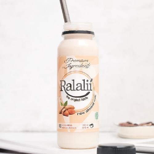 Susu Almond Tiga Kurma 100 ml (Nabati) menu Ralalii Almond Milk & Cookies, Taman Siswa