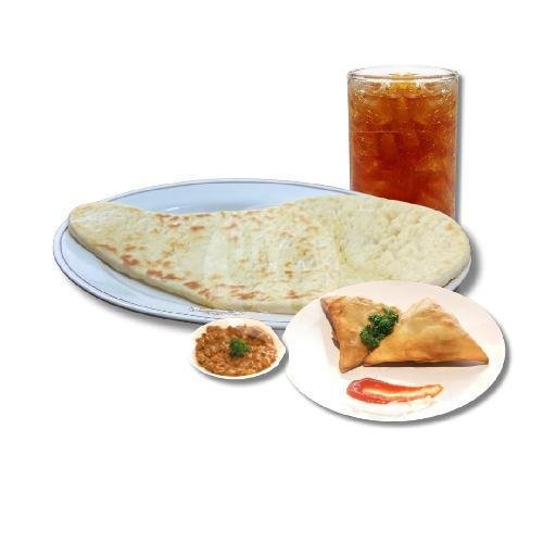 Paket Hemat Kubz Kare+ Sambosa 2pcs+Teh Khoja menu Nasi Biryani Kebuli Mandhi RESTO KHOJA, Siranda