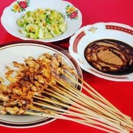 Sapi Sedang menu Sate Dj, Jendral Sudirman
